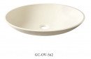 GETACORE umývadlo GC-OV-562 GC2011 Titan White bez prepadu