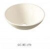 GETACORE umývadlo GC-RU-370 GC3434 Miracle Vanilla bez prepadu