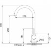 FRANKE Set T52Č SID 610-40 čierna + FP 9000.071 onyx