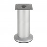 StrongLegs nábytková noha FS001, 120Rmm, chróm matný