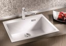 BLANCO 523043 drez PLEON 8 antracit InFino bez excentru SILGRANIT PuraDur