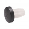 IF-tlmič dvierok závrtný 5mm antracit výška 2,5mm