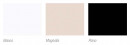 REHAU Príslušenstvo vodiace profily pre crystal-line magnolia mat 600/1000 mm