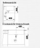 BLANCO 521811 Drez Naya XL 9 antracit bez excentru Silgranit PuraDur