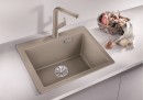 BLANCO 521669 drez PLEON 5 sivá skala InFino bez excentru SILGRANIT PuraDur