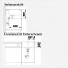 BLANCO 521672 drez PLEON 5 biela InFino bez excentru SILGRANIT PuraDur