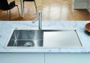 BLANCO 521626 drez CLARON 5 S-IF nerez hodvábny lesk InFino s tiahlom