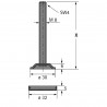HETTICH 9318259 Nastavovacia soklová skrutka M8/70