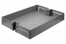 K-VIBO Box na potraviny ROLL sivé dno/sivé plné boky 600/1060-1500