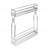 StrongWire dvojkôš bočný 150mm samotný celodrôtený