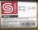 STRONG Podperka policová s návlekom 7/5 Zn biel