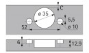 HETTICH 9088073 Sensys 8639I W45 B-2/THS55