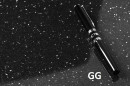 Pracovná doska K218 GG Black Andromeda LESK 4100/900/38