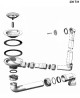 BLANCO 521811 Drez Naya XL 9 antracit bez excentru Silgranit PuraDur