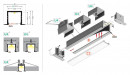 StrongLumio profil LED Smart-In 16 alu anodizovaný 3000mm