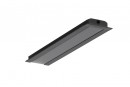 StrongLumio profil LED Groove 10 alu čierny 2000mm