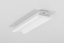 TM-profil LED Diagonal 14 alu biely 1000mm