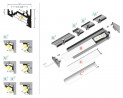 StrongLumio profil LED Corner alu anodovaný 1000mm