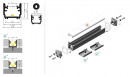 TM-profil LED Floor alu anodovaný 3000mm