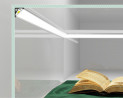 StrongLumio profil LED Cabi 12 E alu biely 4050mm