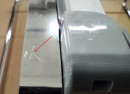 VIBO Galaxy dvojkôš spodný 300mm biely P/L - POŠKODENÉ