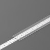 StrongLumio krycia lišta B k LED profilom násuvná transparentná 2000mm