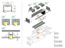 StrongLumio profil LED Uni 12  2000mm biely
