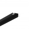 StrongLumio profil LED Diagonal 10 alu čierny 2000mm