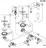 BLANCO 522105 drez AXIS III 6S-IF nerezhodvábny lesk InFino s excentrom