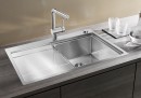 BLANCO 521658 Drez Divon II 45S-IF nerez hodvábný lesk InFino s excentrom, odk.L