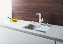 BLANCO 521575 drez CLARON 450-U nerez hodvábny lesk InFino bez tiahla