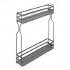 K-StrongWire dvojKôš 150mm so skrytým výsuvom ľavý