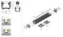TM-profil LED Floor alu anodovaný 4050mm
