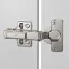 HETTICH 9325749 Veosys závěs naložený nerez vrut TH52 SiSy tenké dvířko od 12mm