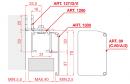TERNO horné vedenie 1280/G - surová 1,5m
