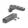 HETTICH 9091224 Sensys 8631i naložený 95° úzký alu rámček SiSy obsidián