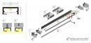 StrongLumio profil LED Begton 12 alu čierná 4050mm