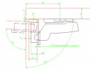 HETTICH 9073596 adaptér pre zmenšenie hĺbky otvoru pre misku, TH 52, TS, 2.7 mm