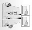 HETTICH 70963 Slide line 55 doraz kov/plast