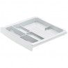 HETTICH 9203010 zásuvka SmarTray pod stôl 40 mm biela
