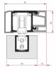TERNO 1710/G horná príchytová lišta alu 2m