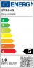 StrongLumio LED pásik neon 4x10 mm tvar "T", 168 LED/m biela teplá