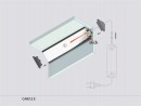 StrongLumio profil LED Cabi 12 alu anodovaný 2000mm