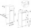 FRANKE Kombinovaná chladnička FCB 320 V NE D
