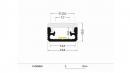 StrongLumio profil LED Floor 8 alu anodovaný 3000mm