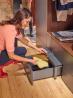 BLUM Z95.4100 Space Step, sada 410mm, tmavo šedá OG