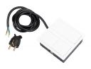 VersaHit Dual elektrická zásuvka 1x 230V, Francúzska, USB A/C 5V biela RAL9003