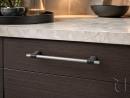 TULIP Úchytka Joliet 256 steel grey/čierna matná