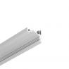 K-StrongLumio LED COB 24V 12W/m teplá II, Surface strieb., krytka priesv., 2m