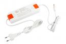 K-StrongLumio LED COB 24V 12W/m studená, Surface strieb., krytka priesvitná, 2m